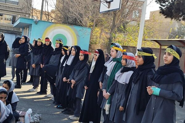 برگزاری ایام فاطمیه در مدارس شهرستان شهریار با شکوه هر چه تمام