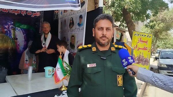 برپایی موکب دانش‌آموزی در روز اربعین حسینی در فاروج
