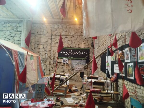 شب تاسوعا در حسینیه عاشورا نیر