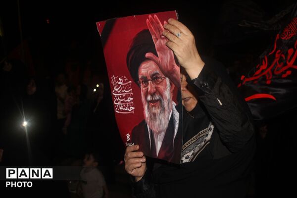 مراسم باشکوه عزاداری محرم همراه با تجمع در مسجد جامع شهرستان نیشابور