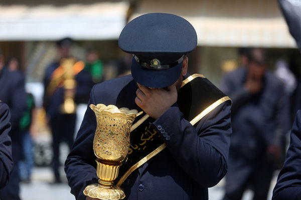 عزاداری سالروز شهادت امام جواد(ع) در حرم حضرت معصومه(س)