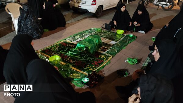 شب خدمت در مسیر عاشقی