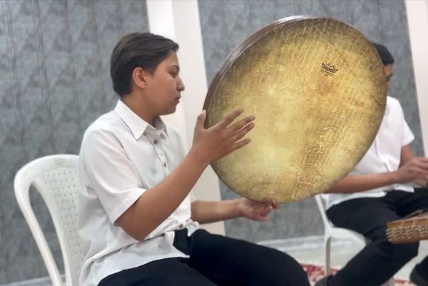 رقابتی از رنگ فرهنگ و هنر؛  هنرنمایی دانش‌آموزان در دیار شیخ جام