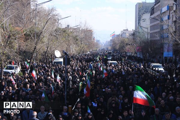 تهران در سوگ رهبر شهید انقلاب