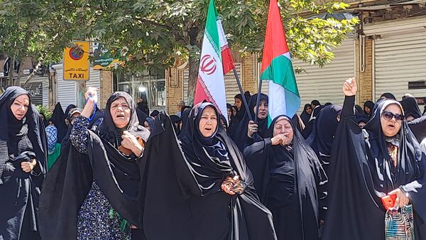 دومین راهپیمایی جمعه خشم در نیشابور 