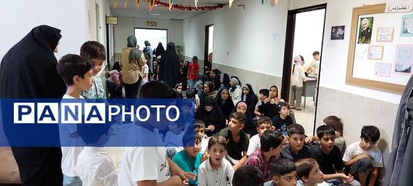 جشن عید غدیر وتقدیر از دانش آموزان توسط کانون فرهنگی هنری شهید مطهری شهر آشخانه