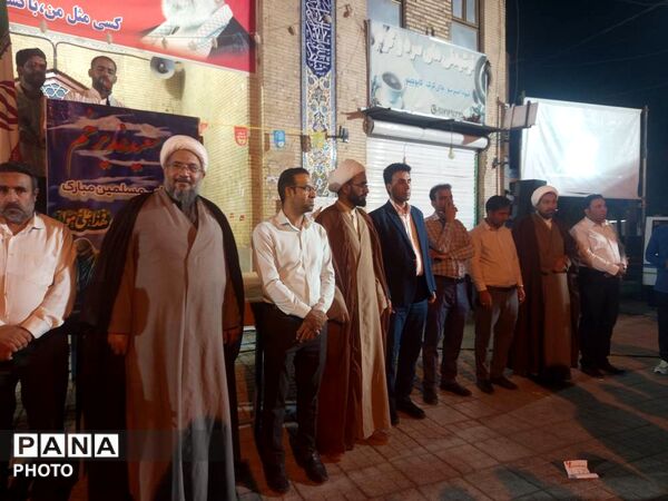 اجلاس سراسری نماز و تجلیل از دانش‌آموزان فعال در حاجی‌آباد