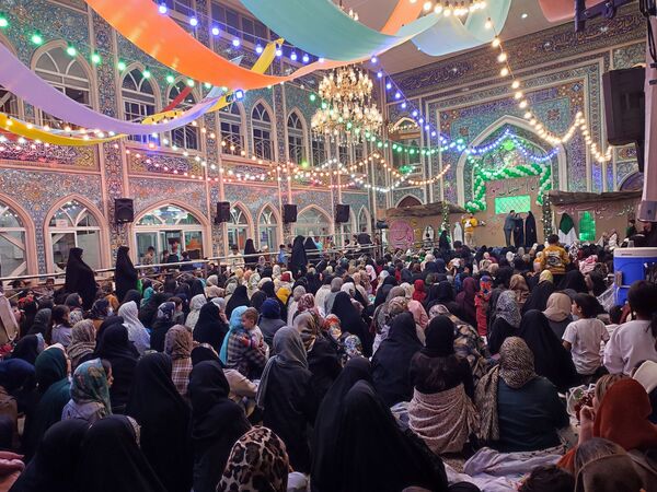 جشن باشکوه ولادت حضرت فاطمه زهرا (س) و روز مادر در نیشابور در تکیه ابوالفضلی