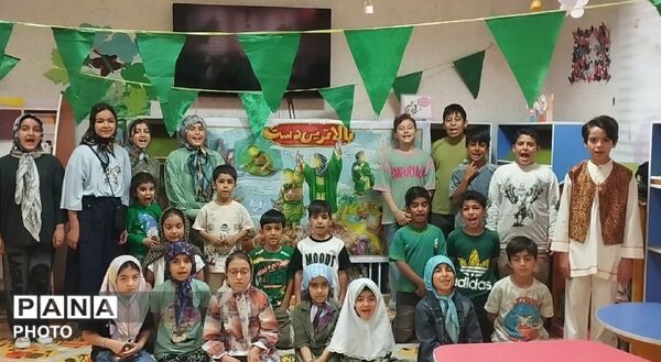 روایت بالاترین دست توسط کودکان ساوجبلاغ 