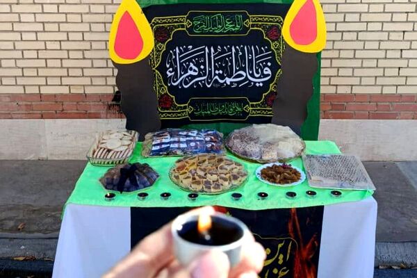 موج عشق به دخت پیامبر(ص) در مدارس فیروزکوه طنین‌انداز شد