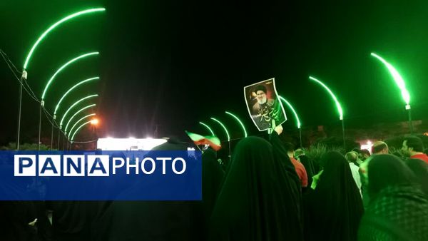 خروش مردم دار المومنین کاشان در میدان جهاد