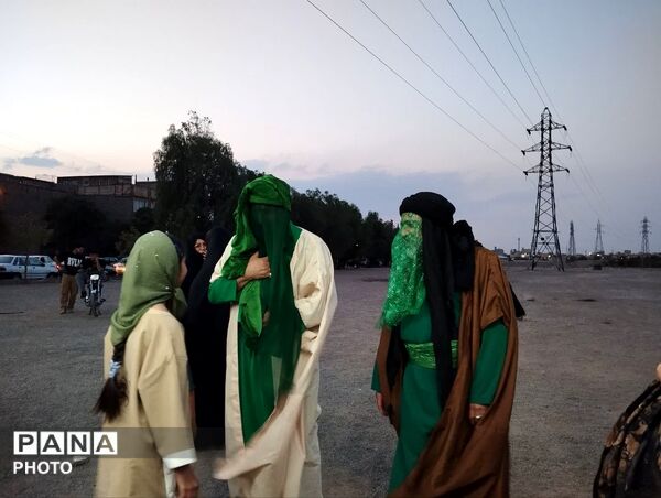 نمایش بازسازی واقعه غدیر در محله شیخ آباد قم