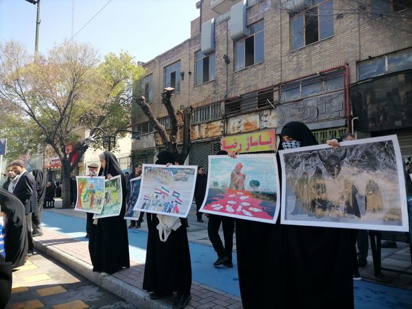 حضور پرشور ملت شریف ایران در راهپیمایی روز قدس