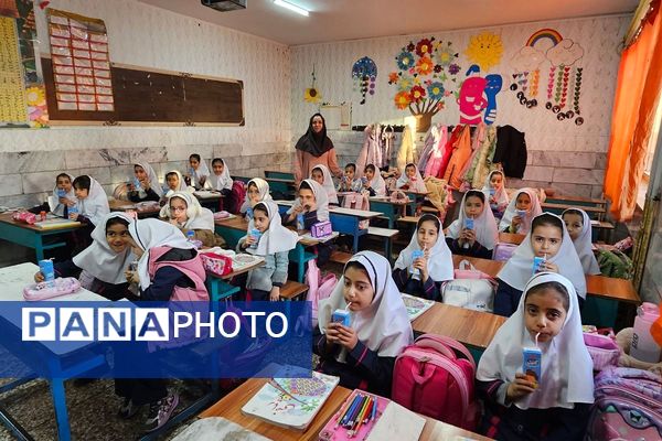 توزیع بسته‌های سلامتی در مدرسه ابتدایی هدی با مشارکت سفیران سلامت