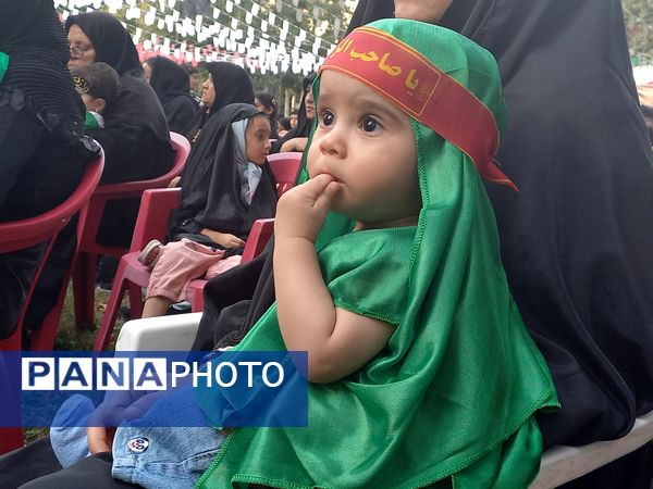  مراسم شیرخوارگان حسینی در باغ فردوس استان اصفهان
