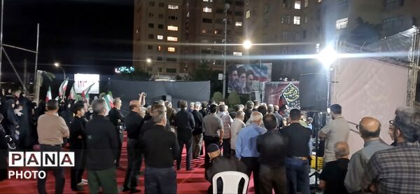 مراسم عزاداری و اجتماعات شبانه مردم مهستان  در دومین شب محرم 