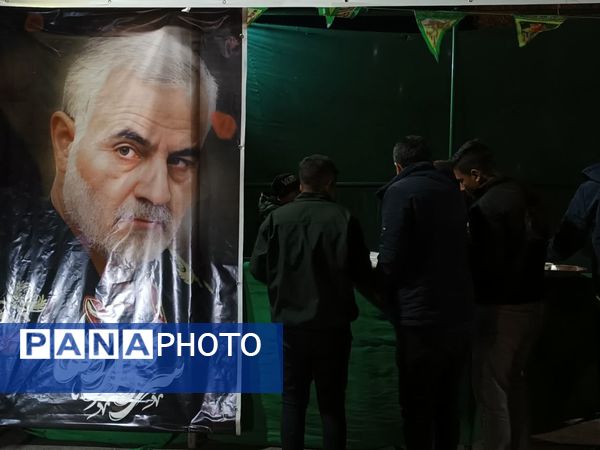 برپایی ایستگاه صلواتی شهرداری و شورای اسلامی شهر کاشمر