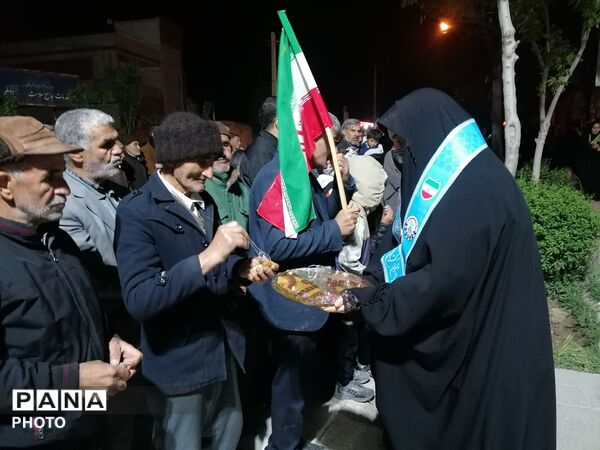 تجمعات شبانه در تیتکانلو به میزبانی دبیرستان حضرت فاطمه(س) 