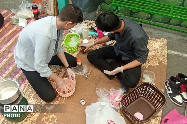 کارگاه آشپزی؛در مدرسه موعود بهارستان یک