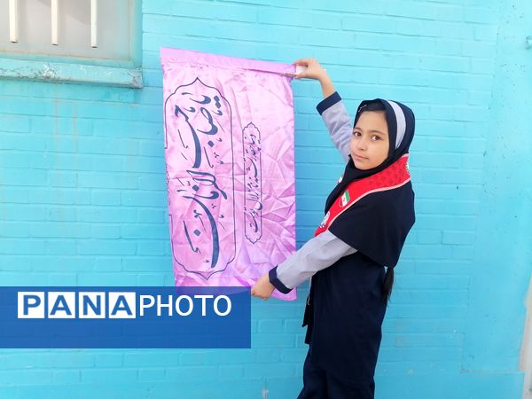 موکب نیمه شعبان در مدرسه نخودی