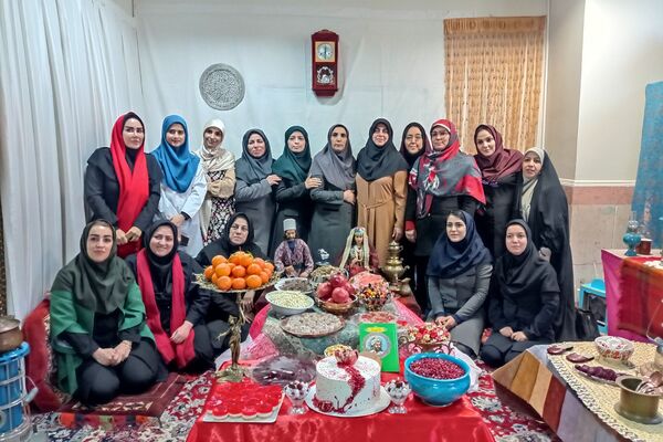 جشن یلدا در ناحیه دو شهرری 