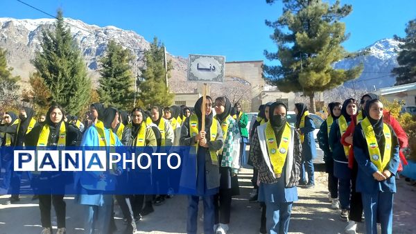 طرح اردوی تمشک در شهرستان دنا