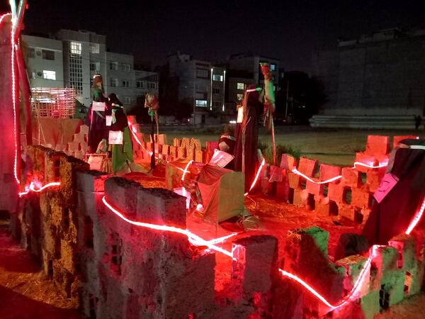 برگزاری مراسم شب تاسوعای حسینی