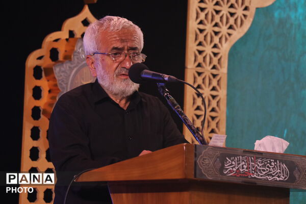 عزاداری مردم سمنان در حسینیه حرم مطهر رضوی