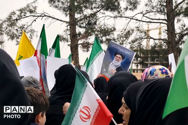 راهپیمایی روز قدس در شهرک واوان اسلامشهر 