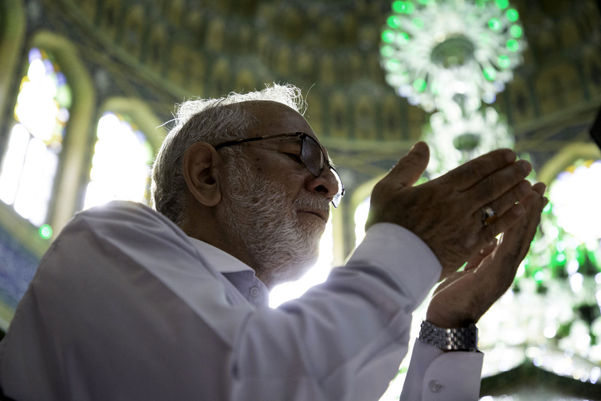 نماز عید سعید قربان در مسجد جمکران