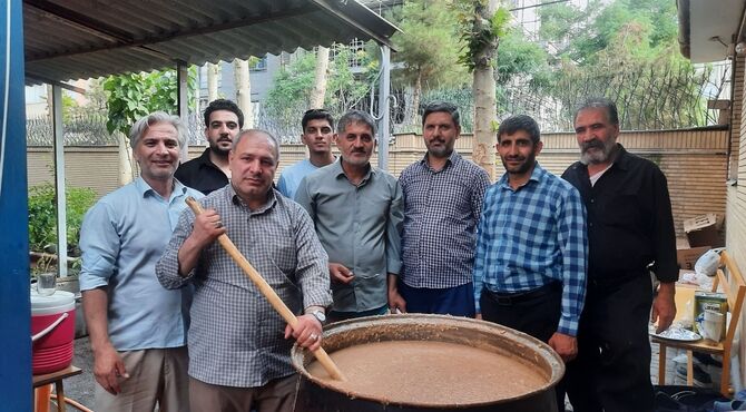 طنین نوای لبیک یا حسین در دبیرستان فرهنگ مهشید مصلی نژاد