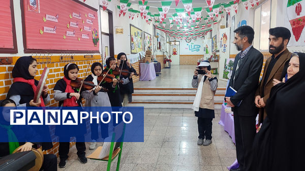 ماها منظر‌ه‌ای زیبا از هنرمندی دانش‌آموزان مدرسه ساره