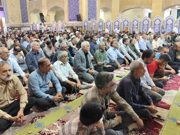 نماز جمعه شهرستان دارالصابرین بم 