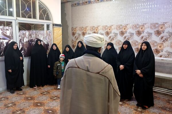اعتکاف دانش‌آموزی در شهرستان اسلام آباد غرب 
