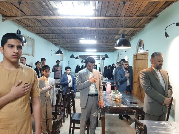 مراسم تقدیر از دانش‌آموزان میدان ۱۴صفر۲ ناحیه ۷ مشهد