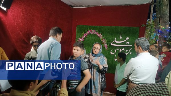 جشن میلاد امام رضا (ع) در مسجد الرضای نیشابور 