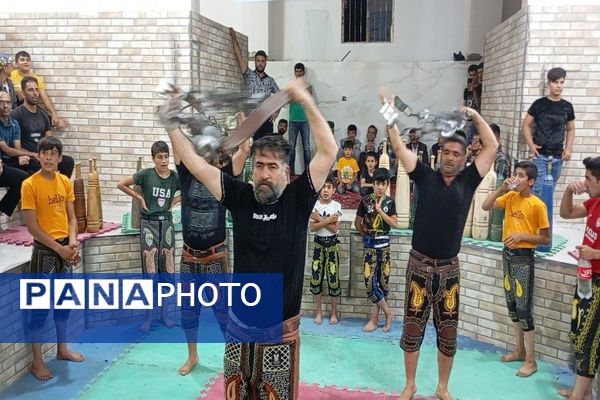 راه‌اندازی گود زورخانه برای اولین بار در شهر بار