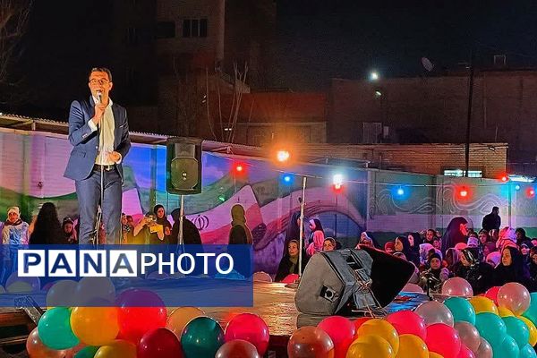 جشن خیابانی و هئیت هفتگی دختران دبیرستان شهید رستمرودی به مناسبت ولادت حضرت رقیه(س) 