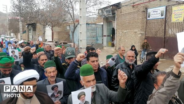 راهپیمایی روز جهانی قدس در شهر بار نیشابور