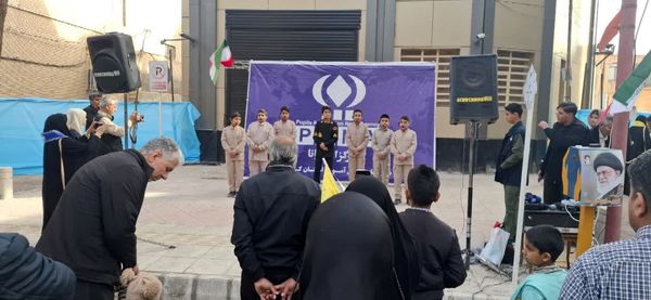 غرفه خبرگزاری پانا، وعده دیدار دانش‌آموزان در راهپیمایی 22 بهمن