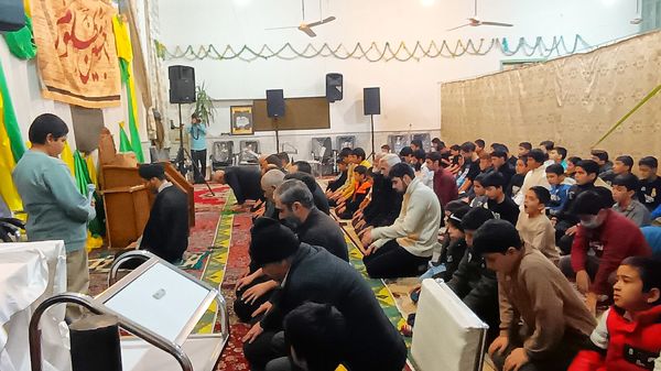 گذری بر مسجد امیرالمومنین نیشابور در اخرین روز از اعتکاف