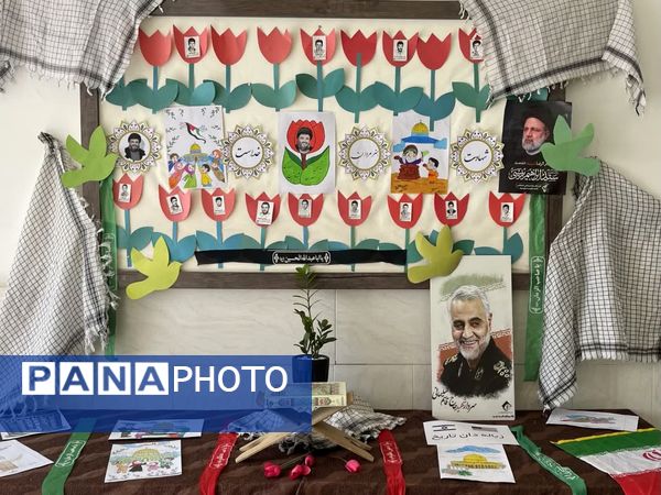 دانش‌آموزان میبدی در خط مقدم مبارزه با اسرائیل 