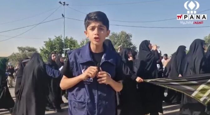 وداع با شکوه با رهبر شهید