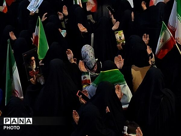 اجتماع مردمی شهرستان کاشمر در محکومیت جنایات رژیم صهیونسیتی 