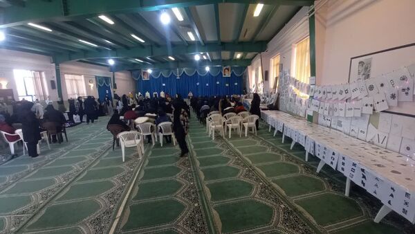 نمایشگاه هنر در دبیرستان دخترانه نور دانش