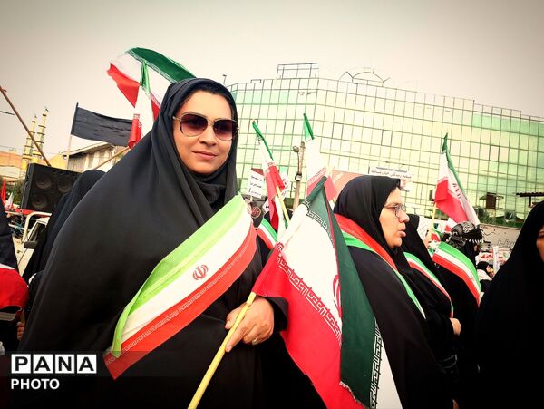 نمایش عظیم اقتدار ملی شهرستان کردکوی