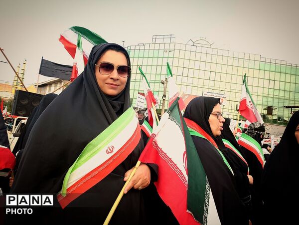 نمایش عظیم اقتدار ملی شهرستان کردکوی