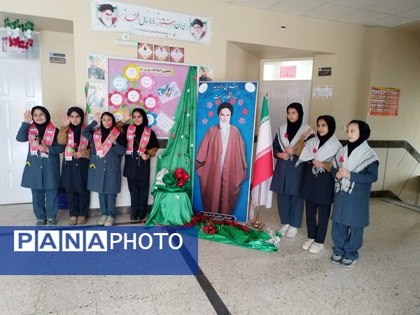 جشن میلاد امام زمان(عج) در دبستان فرهنگ فرازمند