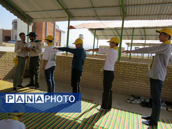 برگزاری پیش اردوی پسران در اردوگاه شهید چمران بجنورد