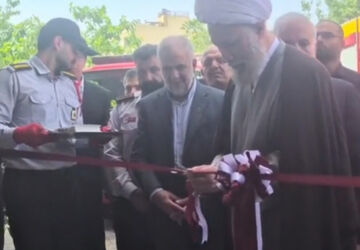 افتتاح ایستگاه آتش‌نشانی در منطقه ۱۱ شهرداری شیراز